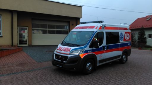 NOWY AMBULANS W DĄBROWSKIM SZPITALU