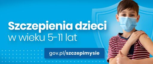 Rejestracja na szczepienie dzieci w wieku 5-11 lat