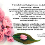 18 października – Święto Patrona Pracowników Służby Zdrowia